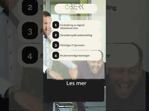 Transformér din bedrifts digitale tilstedeværelse i dag.