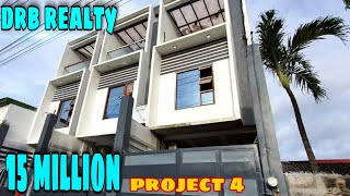 OPEN HOUSE DRB 106/ 15Million 3 Storey Townhouse in Project 4 QC.
