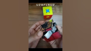 Wait for end😍😍 Donut pattern🍩🍩 on mirror cube #shorts #shortvideos