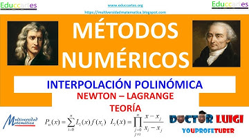 27 Interpolación Polinómica de Newton y Lagrange
