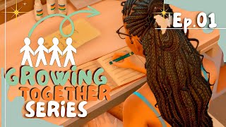 Ep.01/👨‍👩‍👧‍👦 The sims 4 Growing together series//🏡Homesick Legacy🏡//A family Favor