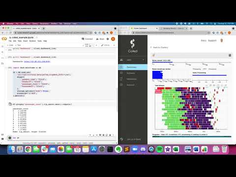 How To Scale Dask On A Cluster From Google Colab