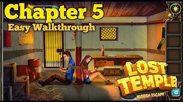 Hidden Escape Mysteries : Lost Temple Chapter 05 True Lies Walkthrough