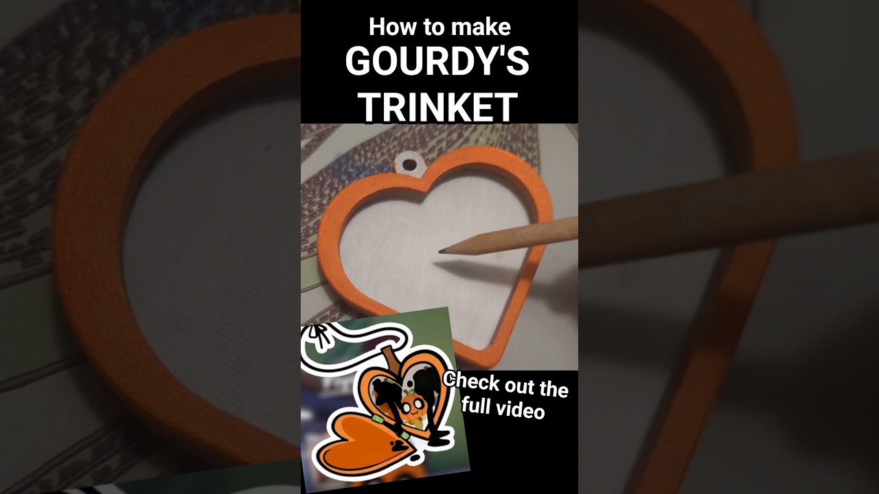 how to make GOURDY'S TRINKET from Dandy's world #dandysworld #roblox #cosplay #costume #halloween