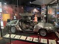 Looking Inside Back To The Future Exhibit Hollywood Museum DeLorean Time Machine music by Shameless