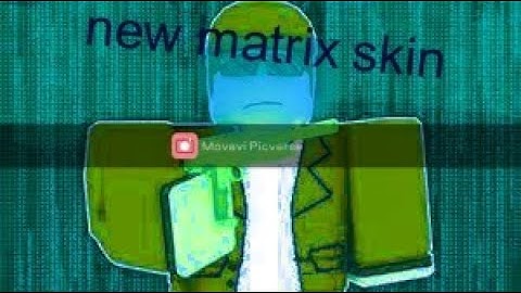 NEW SKIN In Arsenal Matrix Map Trick To get it |ARSENAL|ROBLOX