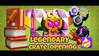 Crate opening x99 #clashofclans