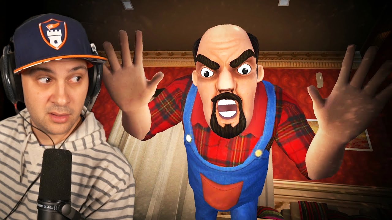 У СТРАШНОГО НЕЗНАКОМЦА 3D ЕСТЬ СВОЯ ИГРА... | Scary Stranger 3D