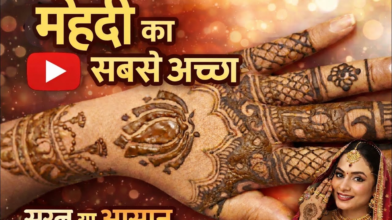 🌿 मेहंदी का सबसे अच्छा डिजाइन |✨Easy Mehndi Design for Beginners💖 New Trending Mehndi Design 2026