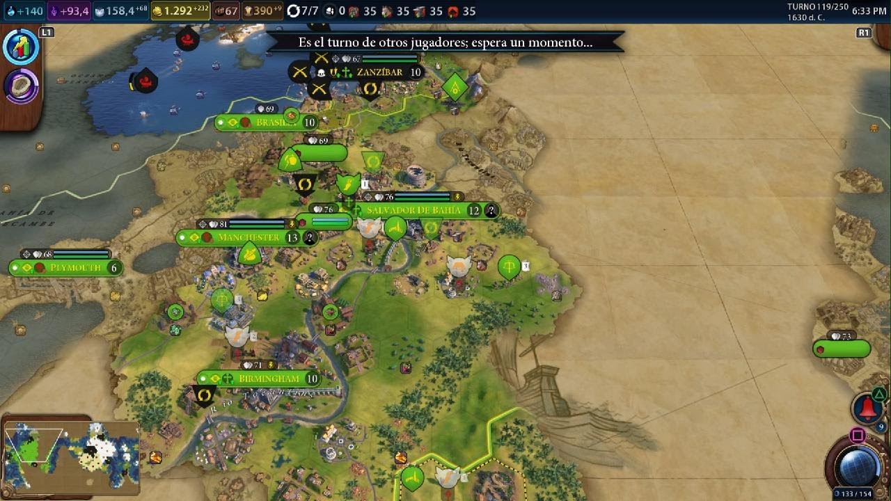 Partida multiplayer - Victoria religiosa con Tamara 4/4. Sid Meier’s ...