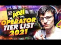 Rainbow Six Siege Operator Tier List 2021 by NAVI Doki