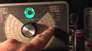 Heathkit IT-11 Capacitor Checker - Resistor Testing