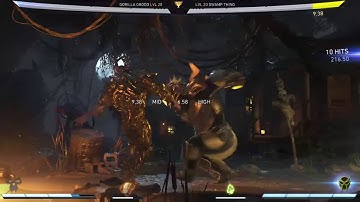 Injustice 2 - post patch Gorilla Grodd 30% 2 bar combo