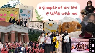 VLOG | a glimpse of uni life @ UMS with me – 🏫🎓📚