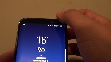 Samsung Galaxy S8: How to Enable / Disable Keep Screen Turned Off