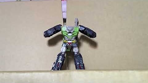 Transformers Titian’s return (hard head) stop motion transformation