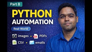 Python Automation Projects Explained | Images, PDFs, CSV & Emails | Riazul Azim’s Full Stack AI Lab