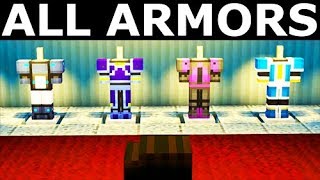 All Armors - Minecraft: Story Mode Season 2 (Telltale Series)