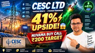 41% UPSIDE! Power Demand Surge Triggers Massive Rally in This Stock ⚡ CESC Full Analysis