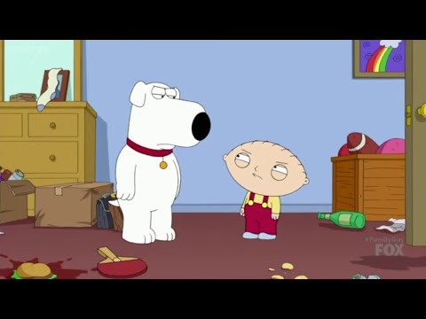 Family Guy Brian Curses At Stewie And Then Fights Him 
