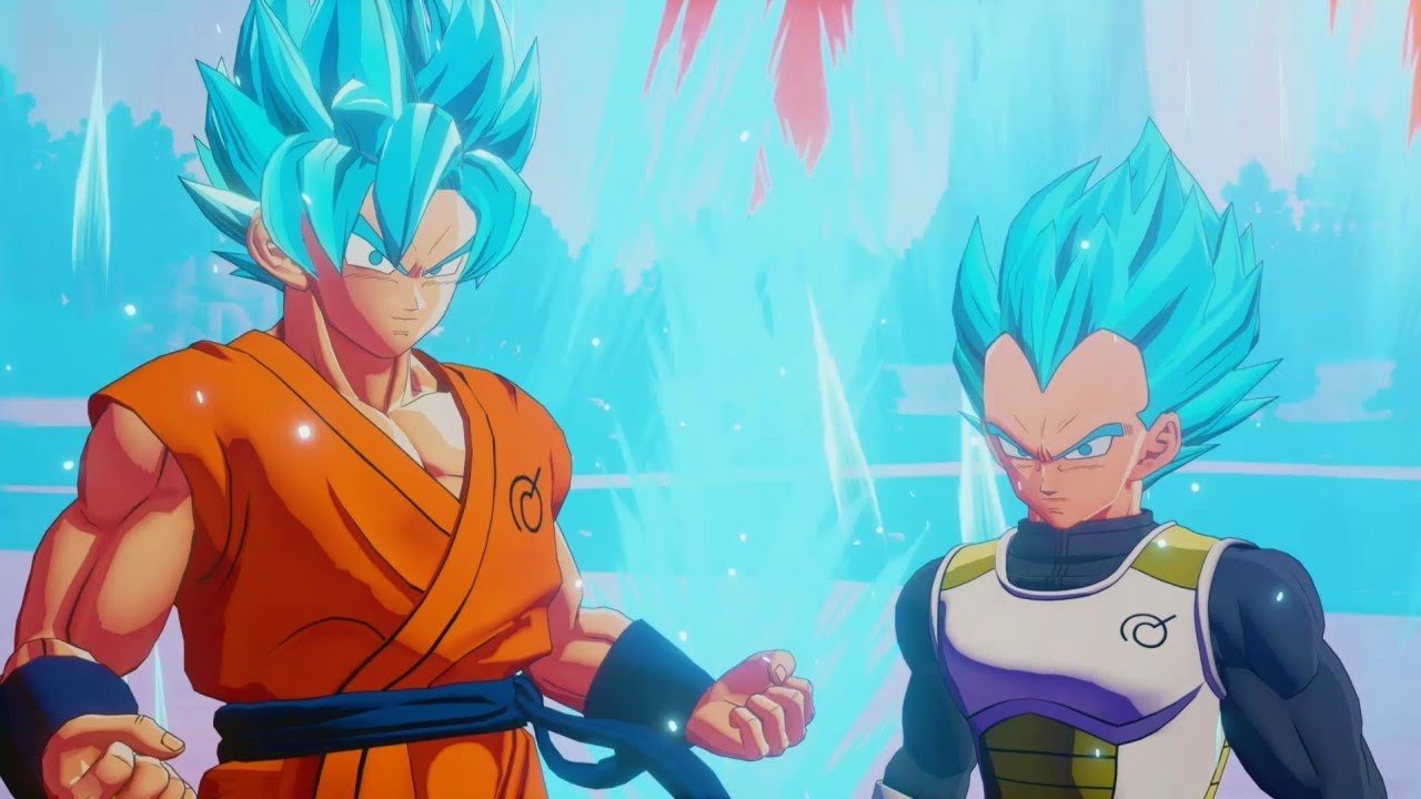 Dragon Ball Z: Kakarot  DLC trará Goku e Vegeta na forma Super Saiyan Blue