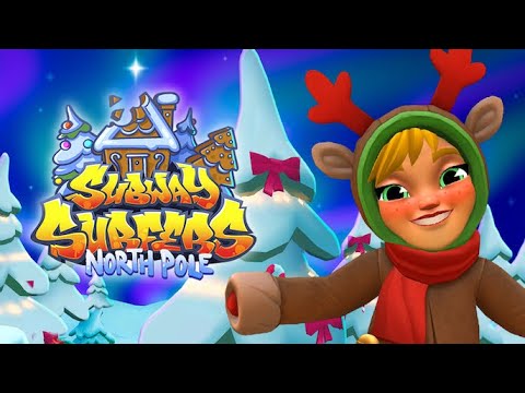 Видео: Игра "Сабвей Серф: Северный Полюс" (Subway Surfers: World Tour North Pole) - прохождение