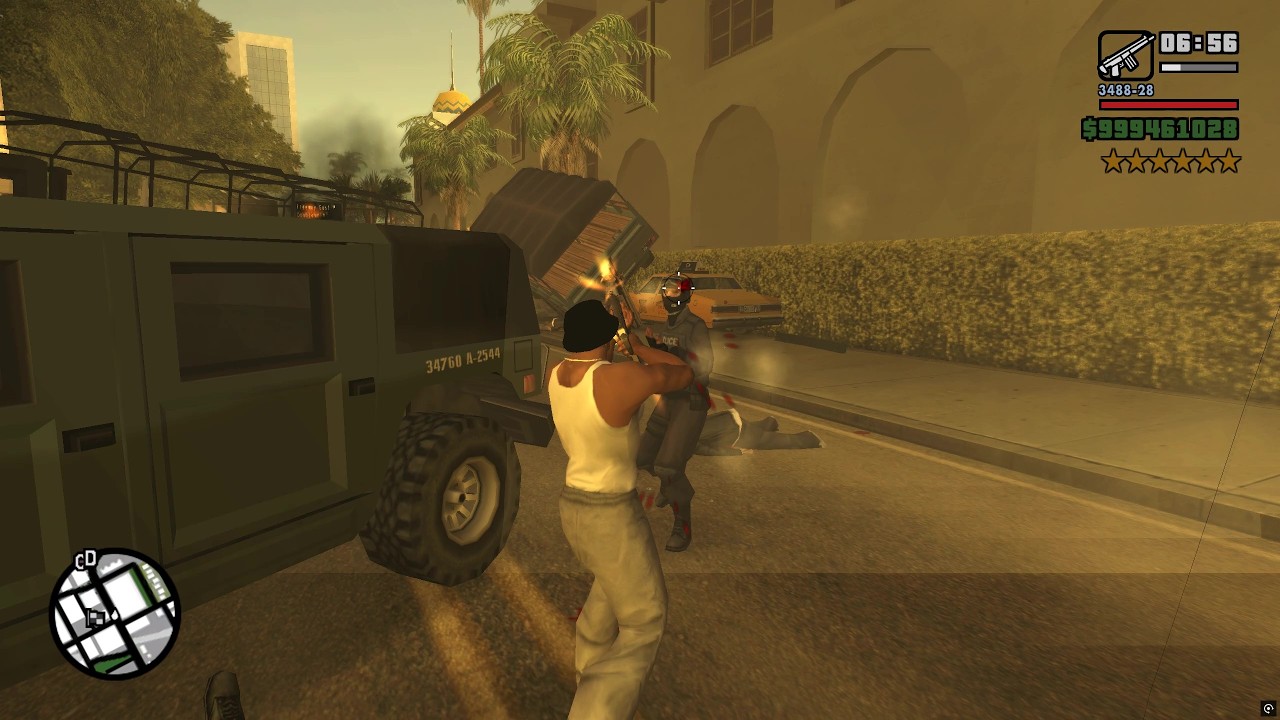 GTA San Andreas Little Mexico Rampage And Shootout Six Star Escape 