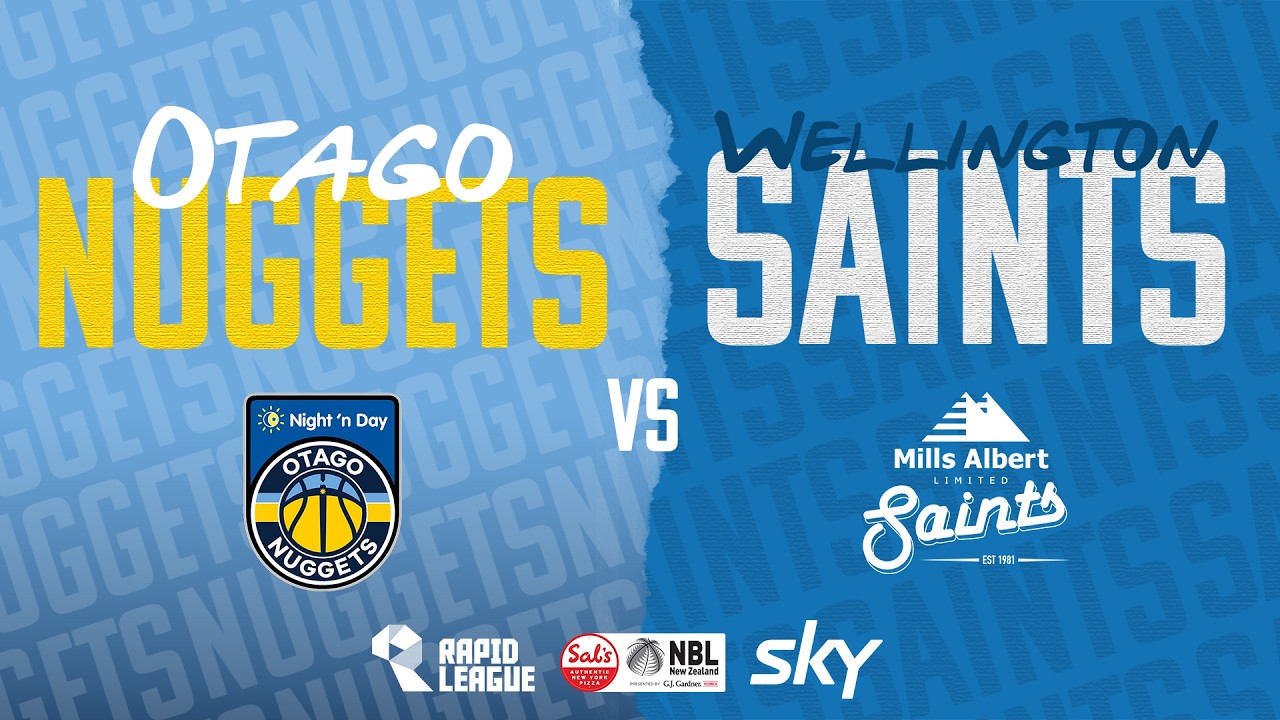 LIVE 🔴 Otago Nuggets v Wellington Saints | @SalsNBL 2026