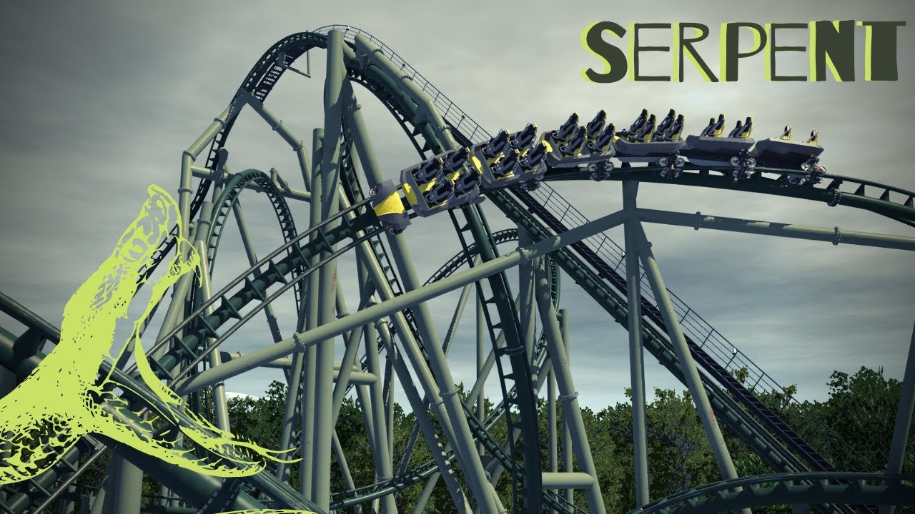 Serpent | Vekoma Bermuda Blitz | Nolimits2 | 4K