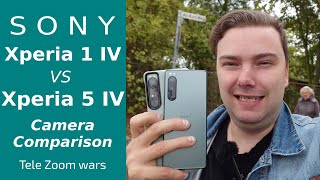 Xperia 1 IV vs 5 IV  Camera Comparison  Fight of the Telezooms