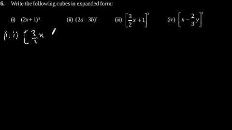 CBSE Class-9 Maths NCERT solution - Polynomial - Exercise 2.5 - Problem 6