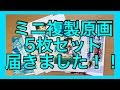 サンデー全サの名探偵コナンミニ複製原画５枚セット届いた！