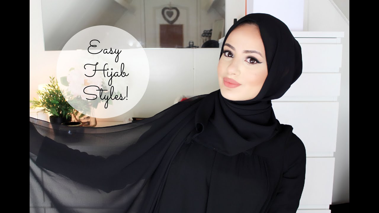 Super Easy Hijab Styles!  Hijab tutorial  Hijabhills 