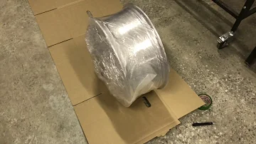 Как упаковать колеса для отправки
