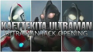 (Kaettekita Ultraman) The Return of Ultraman (Ultraman Jack) opening - lyrics | 40 Years Later ver.