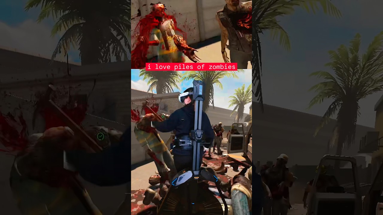 i love piles of zombies #vr #arizonasunshine2