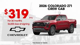 Peterson Chevrolet Buick Cadillac January 2026 Offers