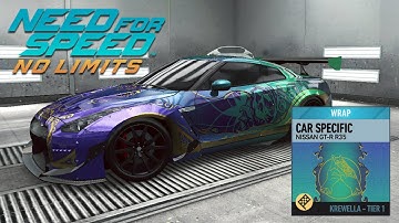 NISSAN GT-R R35 KREWELLA WRAP NFS No Limits Android IOS Gameplay Walkthrough