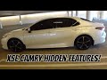 7 **HIDDEN FEATURES** you may not know about your CAMRY XSE