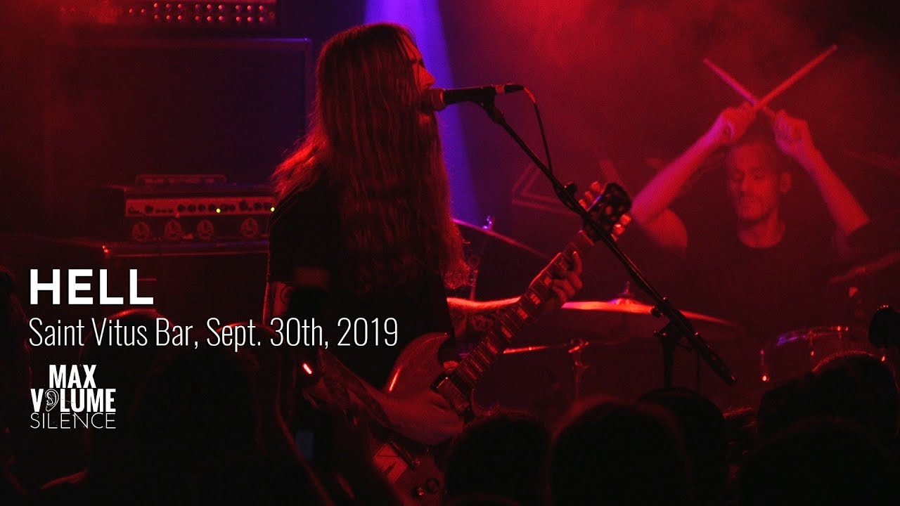 HELL live at Saint Vitus Bar, Sept. 30th, 2019 (FULL SET)