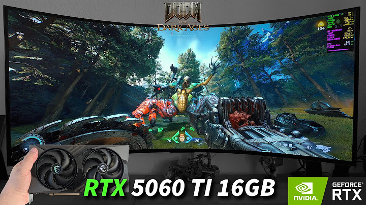 Doom: The Dark Ages HDR | RTX 5060 TI 16GB | Ryzen 7 9800X3D | LG UltraGear 39" OLED | POV