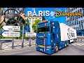 Livraison de paris vers disneyland  map iledefrance euro truck simulator 2