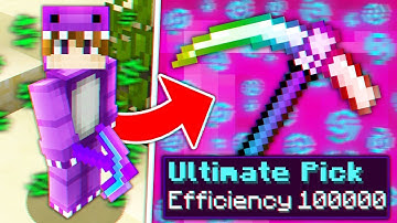 INSANE PICKAXE UPGRADE makes BILLIONS! *SO BROKEN* | Minecraft Prisons (MCPrison Atlantic)