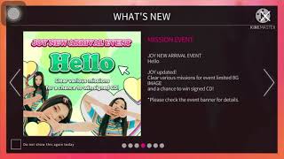 SuperStar SMTOWN • Joy Hello | Red Velvet All Right Event Mission Update