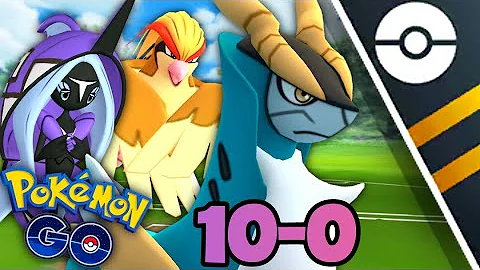 Cobalion team 10-0 sweep use to rank up fast in GO...