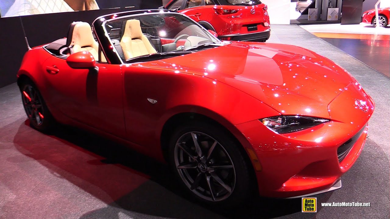 2016 Mazda Mx 5 Miata Exterior And Interior Walkaround 2015 New York Auto Show