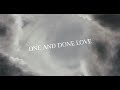 Patrick lilly  one and done love official lyric