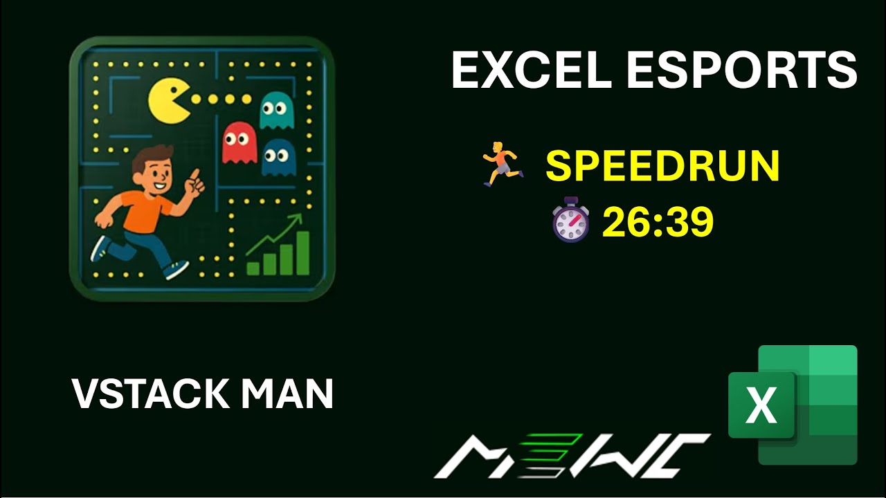 Excel Esports Speedrun: VSTACK Man in 26:39 - YouTube
