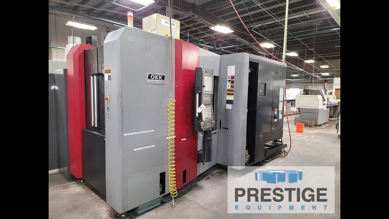 Used OKK HMC CNC 4 Axis Horizontal Machining Center  Prestige