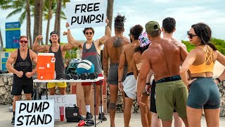 Beach Workout Competition ft. Jesse James West